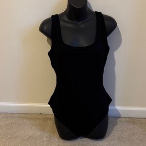 Naked Wardrobe Black Bodysuit